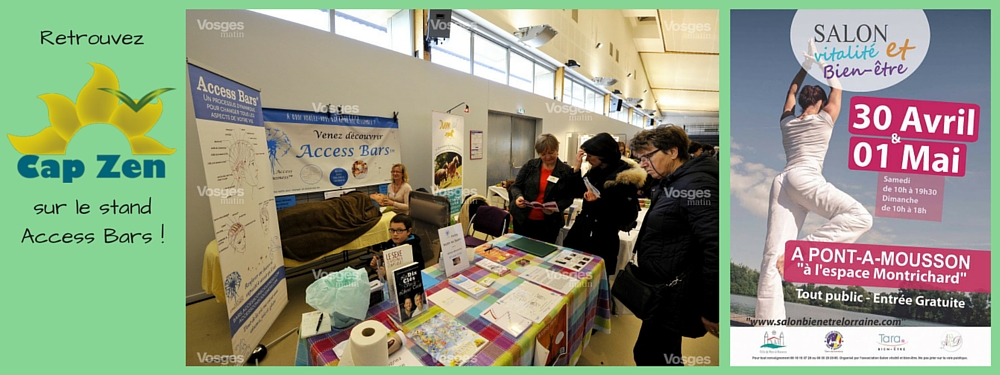 CapZen au Salon Vitalité et Bien-être de Pont-à-Mousson